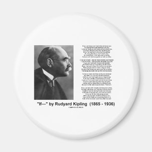 Aimant "If—" Poème De Rudyard Kipling