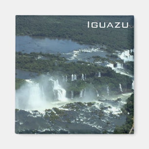 Aimant Iguazu chutes - Vue aérienne
