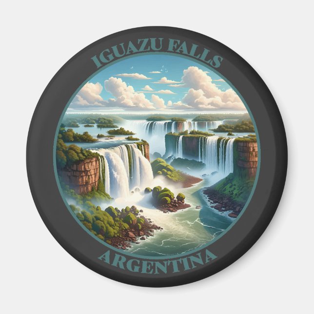 Aimant Iguazu Falls Argentine (Devant)