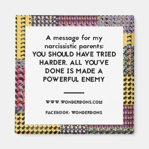 Aimant Il aurait fallu essayer plus d'aimant frigo