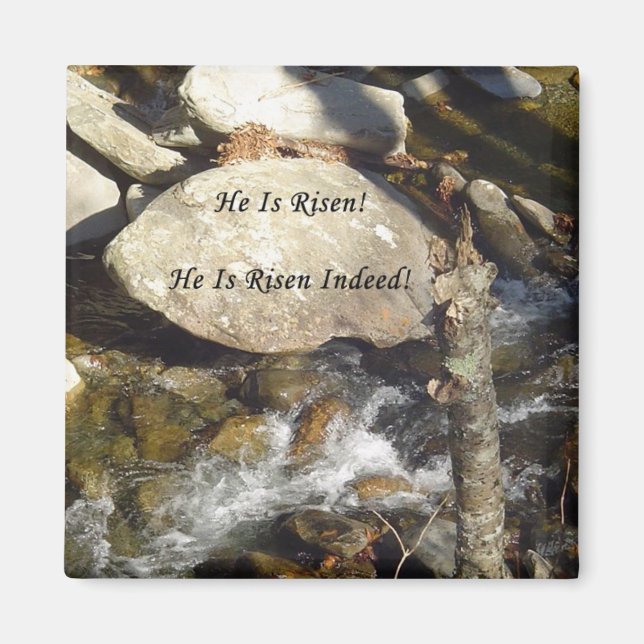 Aimant Il est Risen Stream (Devant)