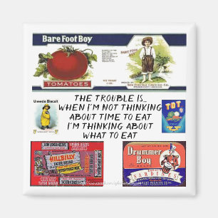 Aimant "Il est temps de manger" ?