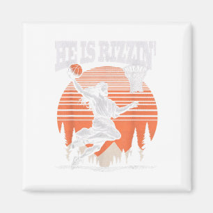 Aimant Il Rizzin Funny Jesus Basketball Pâques Christi