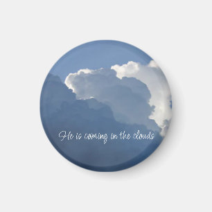 Aimant Il vient dans les nuages Citation chrétienne
