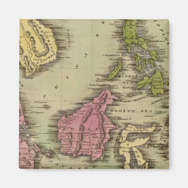 Aimant Île de l'Inde orientale 2 (Devant)