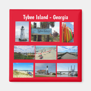 Aimant Île de Tybee, Géorgie