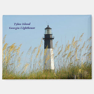 Aimant Île Tybee, phare de Géorgie