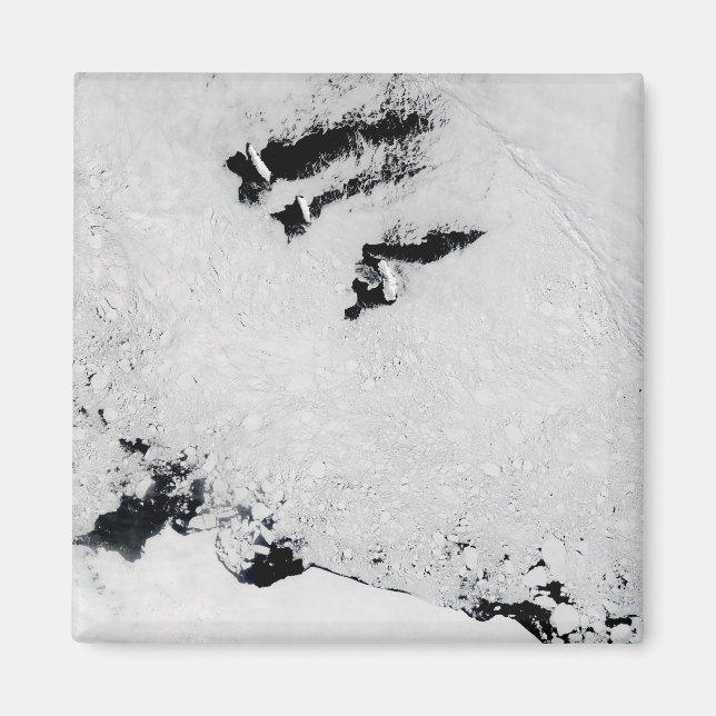 Aimant Îles Balleny, près de l'Antarctique (Devant)