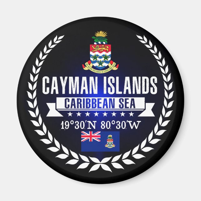 Aimant Îles Caïmans (Devant)