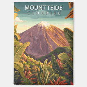 Aimant Îles Canaries du Mont vintage Teide Tenerife