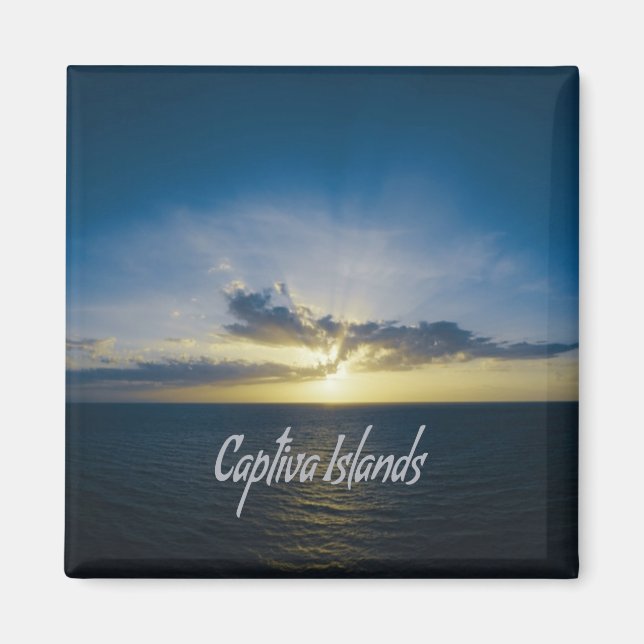 Aimant Îles Captiva Floride (Devant)