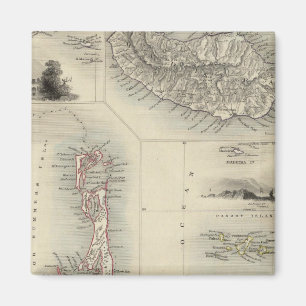 Aimant Îles Dans L'Atlantique