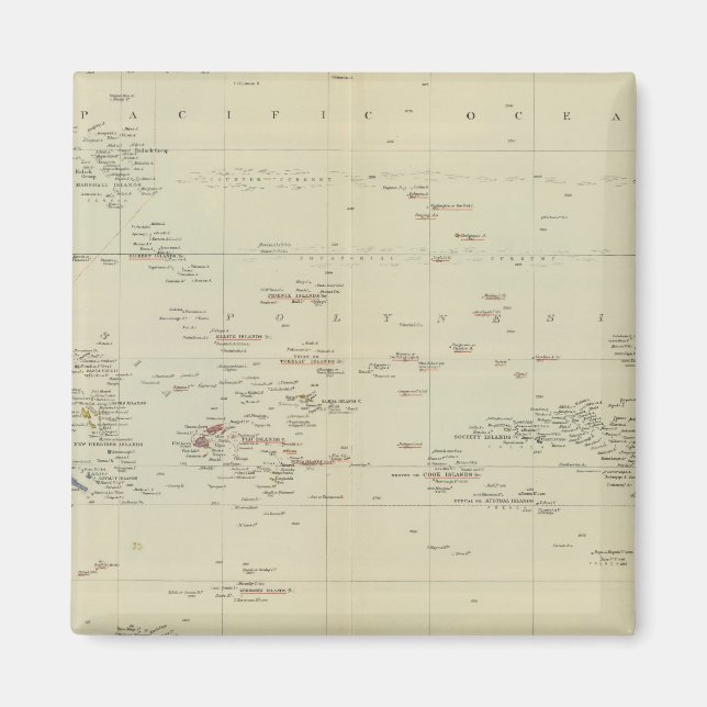 Aimant Îles du Pacifique 2 (Devant)
