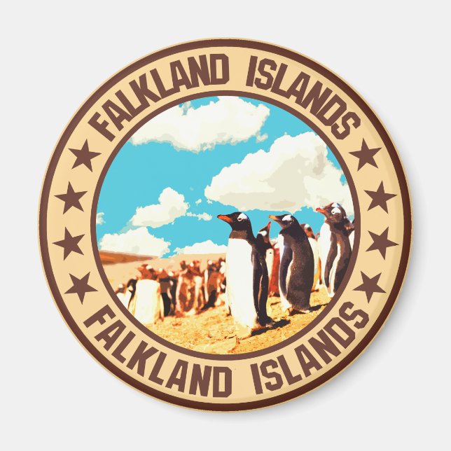 Aimant Îles Falkland (Devant)