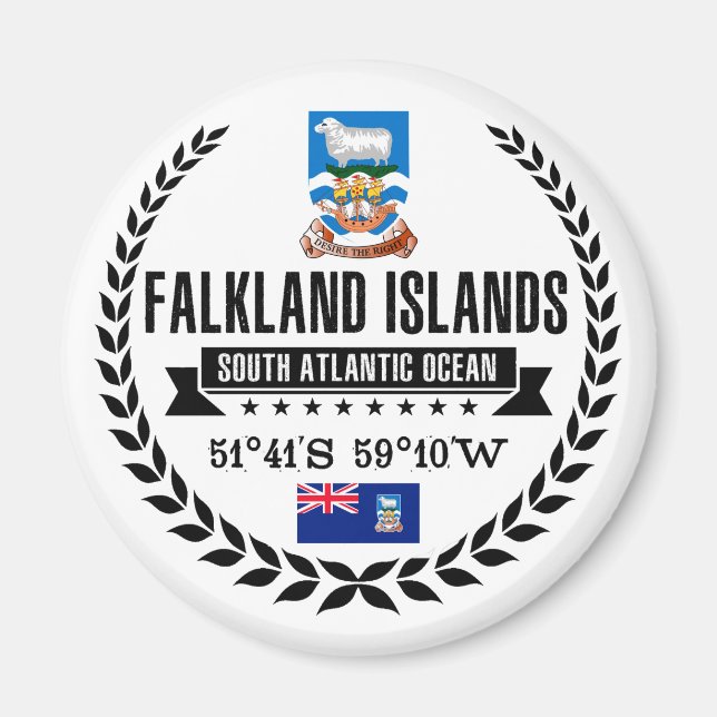 Aimant Îles Falkland (Devant)