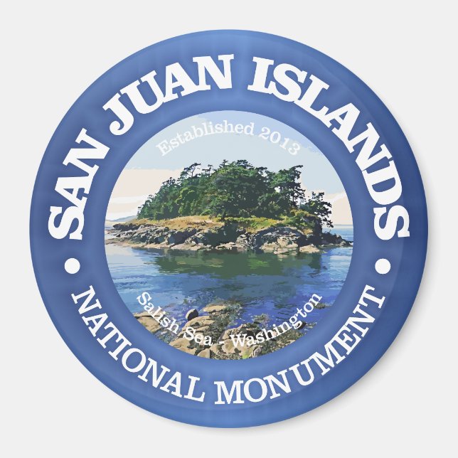Aimant Îles San Juan (NM) (Devant)