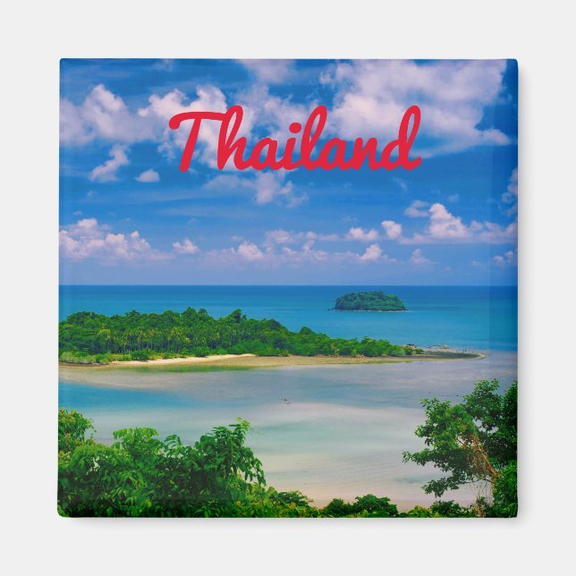 Aimant Îles tropicales de Thaïlande (Devant)
