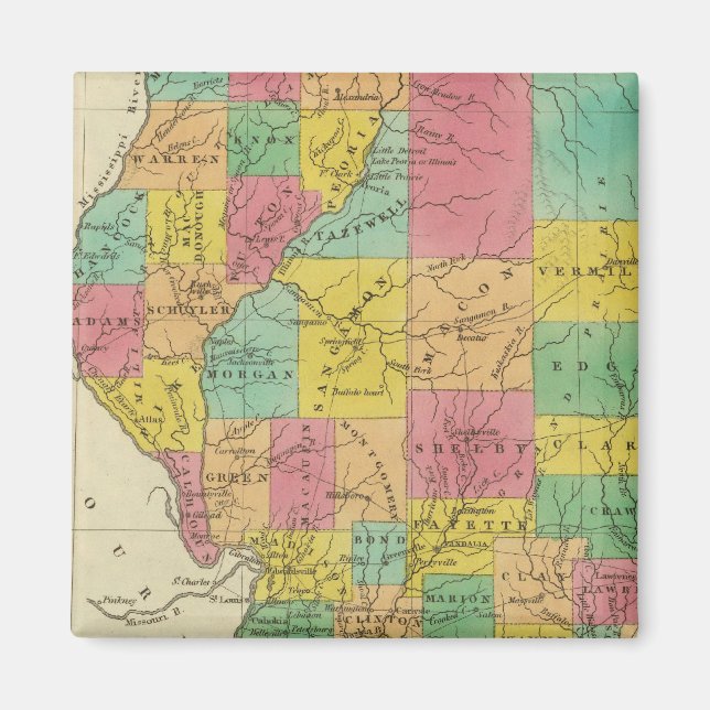 Aimant Illinois 11 (Devant)