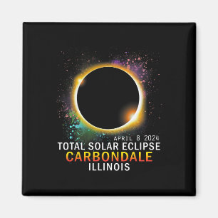 Aimant Illinois Total Éclipse Solaire 8 avril 2024