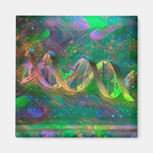 Aimant Illustration de brin d'ADN