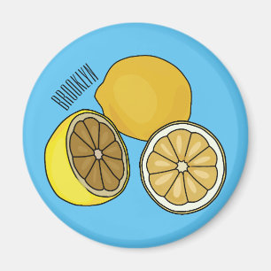 Aimant Illustration de citron