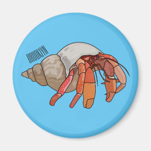 Aimant Illustration de crabe ermite
