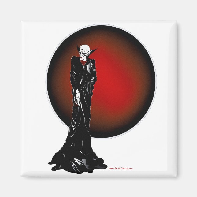 Aimant Illustration de Dark Thoughts (Devant)