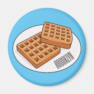 Aimant Illustration de gaufre