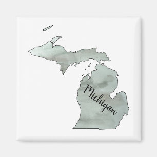Aimant Illustration de l'État du Michigan
