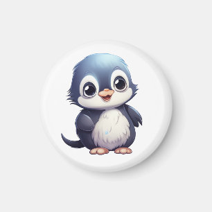 Aimant Illustration de pingouin de dessin