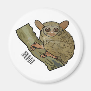Aimant Illustration de Tarsier