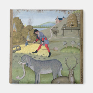 Aimant Illustration du 'livre de simple