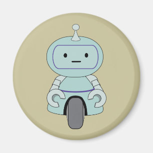 Aimant Illustration du robot mignon