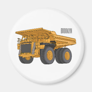 Aimant Illustration d'un camion à grande échelle