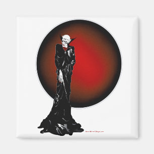 Aimant Illustration foncée de pensées