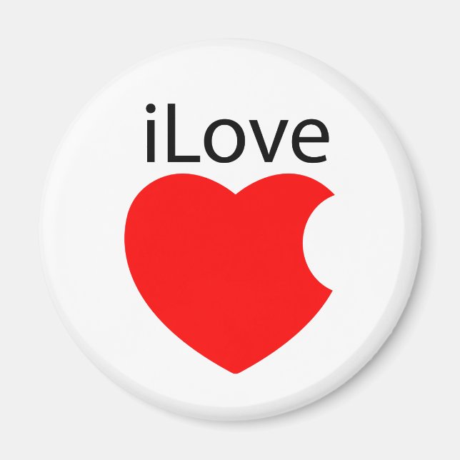 aimant iLove (Devant)