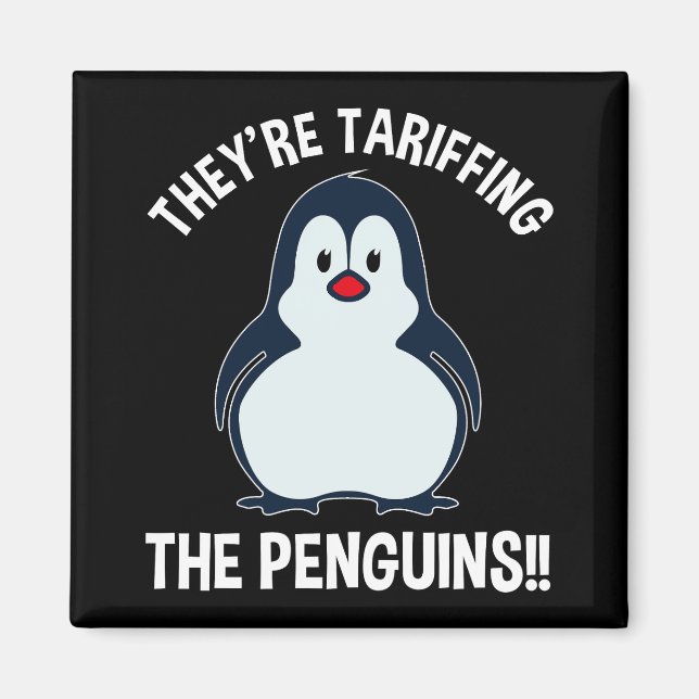 Aimant Ils sont en train de dévorer les pingouins ! ! (Devant)