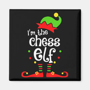 Aimant im chess elf xmas famille ami cadeau de noël