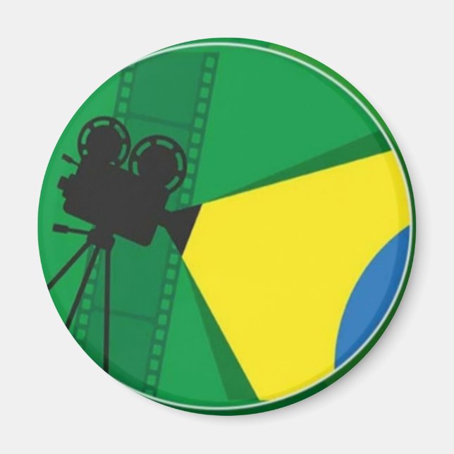 Aimant Imã Cinema Brasileiro 🇧🇷 (Devant)