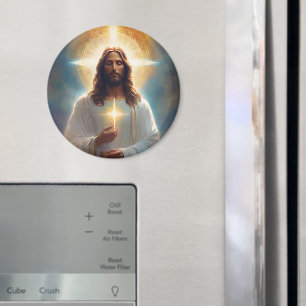 Aimant Image céleste de Jésus-Christ pour votre réfrigéra