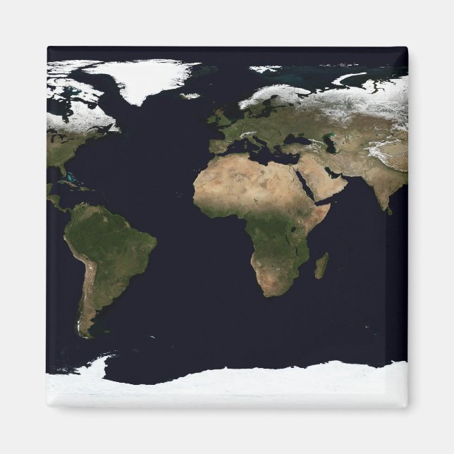 Aimant Image mondiale de notre monde (Devant)