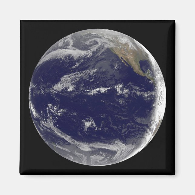 Aimant Image satellite de la Terre 2 (Devant)