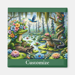 Aimant Imaginaire alligator marécage Thunder_Cove