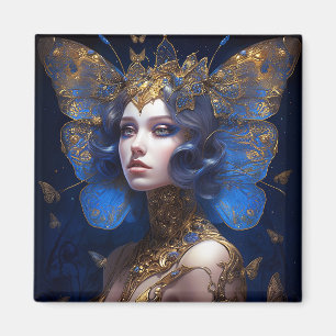 Aimant Imaginaire Blue Gold Fairy