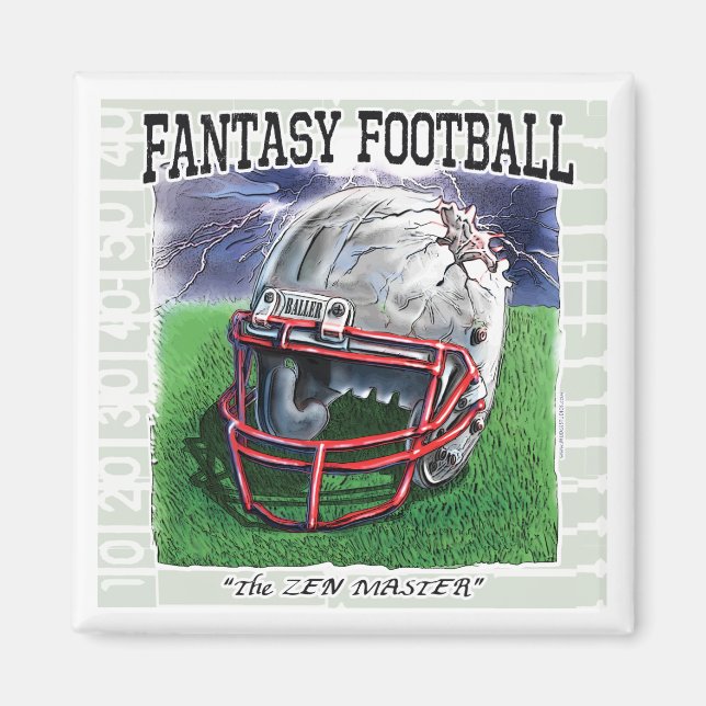 Aimant Imaginaire Football Zen Master Gear (Devant)