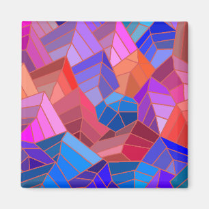 Aimant Imaginaire Montagnes Vue du ciel