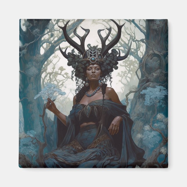 Aimant Imaginaire noir Sorceress Imaginaire magique (Devant)