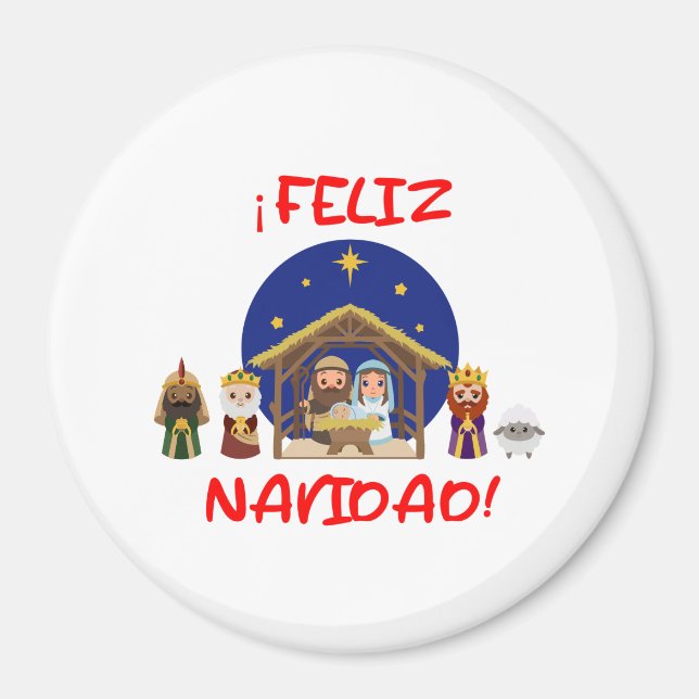 Aimant Imán navideño (Devant)