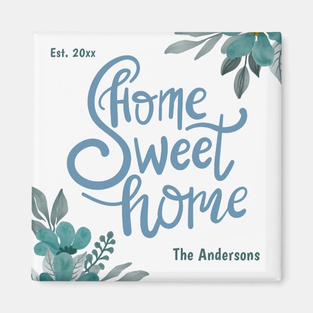 Aimant Immobilier Marketing Home Sweet Home Merci (Devant)