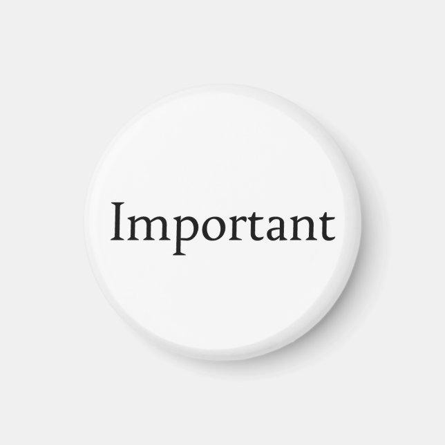 Aimant Important  (Devant)